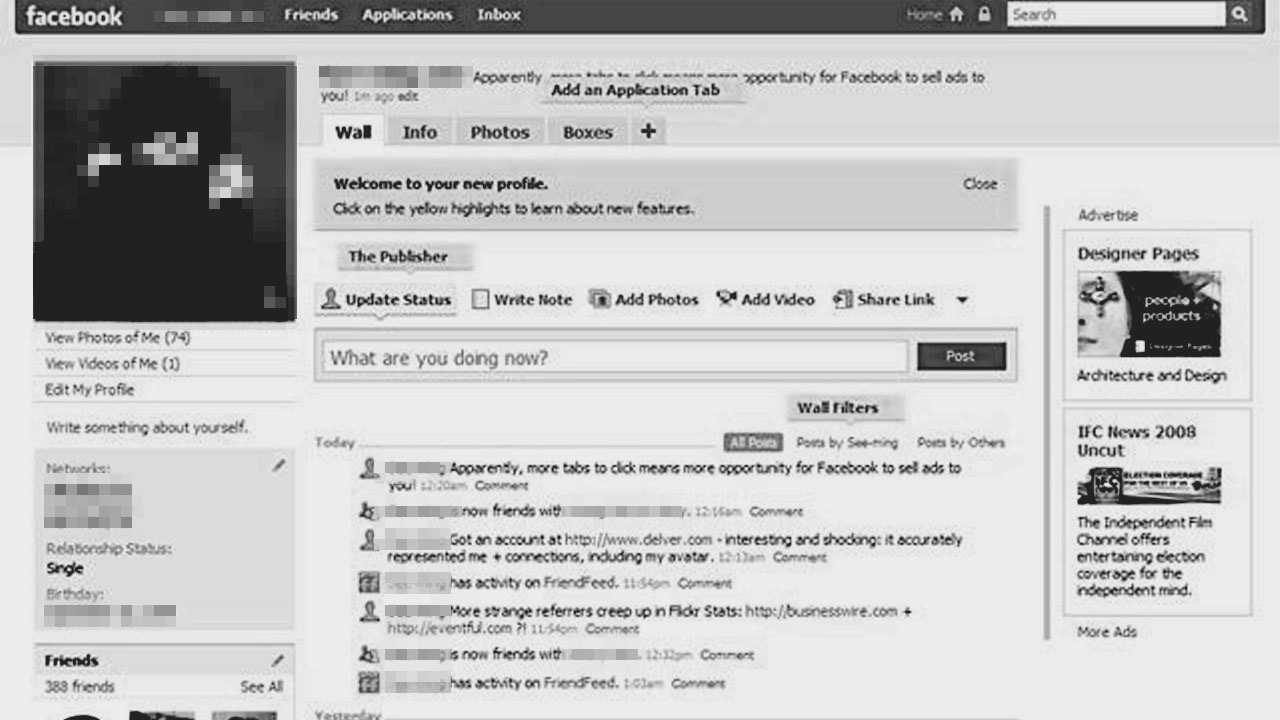 Old screenshot from facebook.