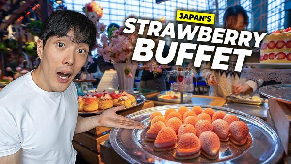Strawberry Buffet in Japan! How Good Is It.jpg
